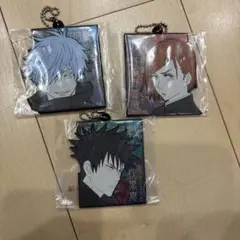 H賞 ラバーチャーム 五条悟 一番くじ 呪術廻戦 渋谷事変 肆　3個セット