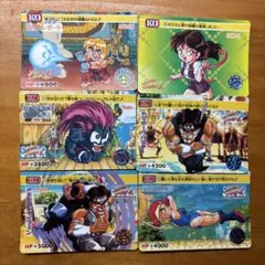 ストリートファイターⅡ カードダス カード 6枚セット ② - メルカリ