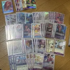 高レアリティ　ワンピースカード　青紫レイジュデッキ