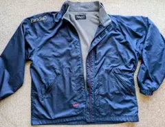 ゴルフ防寒ウェアPARADISO メンズジャケット LLサイズ 紺色