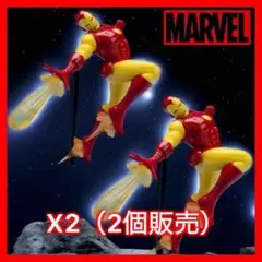 MARVEL ACT/CUT プレミアム フィギュア アイアンマン 2個セット