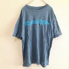 ❤即日発送 Troy Lee Designs 半袖 ロゴ Tシャツ ブルー L