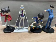 コナン　ルパン　フィギュア4点セット