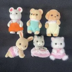 シルバニアファミリー 人形セット 6体