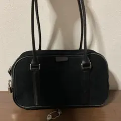 ☆開店セール☆ 人気 美品 アニエスベー クロシェット ロゴ ハンドバッグ⑤