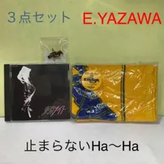 矢沢永吉 ３点セット CD 東京ナイト (止Ha〜)　ピンバッジ　ハンドタオルのサムネイル