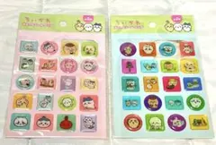 ちいかわ ぷくっとシール クリア 2種セット キャンドゥ セリア ハチワレうさぎ