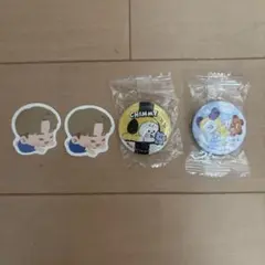jimin&CHIMMY ステッカー・缶バッジ
