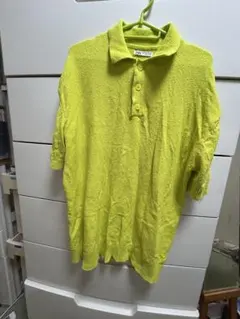 ZARA 蛍光グリーンイエロー 半袖