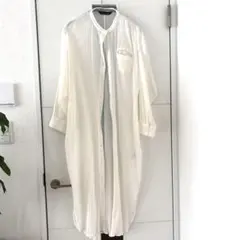 未使用♡mizuiro ind ホワイト シャツワンピース