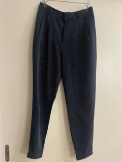 ユニクロ　ドレープジョガーパンツ　S ネイビー