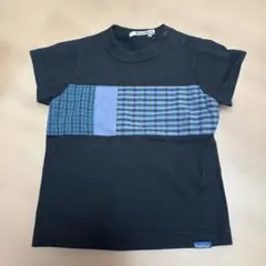 小*麦様 familiar Tシャツ 90 半袖 チェック切替 美品