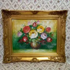 Annie O'Brien Gonzales 花瓶の花 油彩画 Annie O'Brien Gonzales 花瓶の花 油彩画 - メルカリ