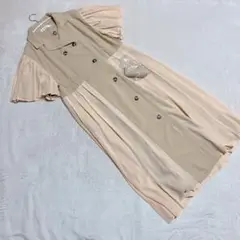 FLEEKRS フリーカーズ ＊ 新品✨ トレンチプリーツワンピース (F)