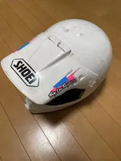 アライMXスピリッツカスタムJTシール付きバイザープラスチック品 白