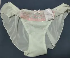 ワコールAMPHI 小花柄　レース　フレアショーツ　新品未使用　L