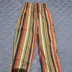マーキーズ　ストライプ柄長ズボン マルチカラー　140
