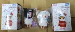 ぷちリカちゃん サンリオキャラクターズコレクション　クロミ＆シナモロールセット