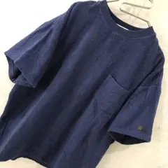 UGG アグ パイル Ｔシャツ カットソー ネイビー Ｍ