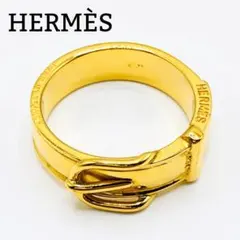 HERMES エルメス スカーフリング サンチュール ゴールド 美品