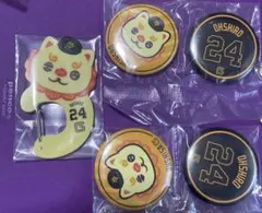 エニマイくじジャイアンツ 吉川尚輝選手キャラクター カラナビ 缶