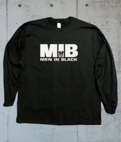 MEN IN BLACK プリント ロンT   Ｓサイズ