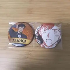名探偵コナン 高木渉 缶バッジバッジ 2個セット