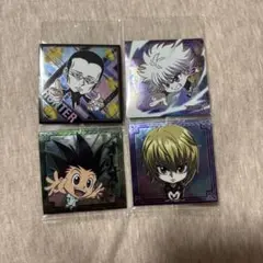 ハンターハンターウエハースシールvol.8 4枚セット