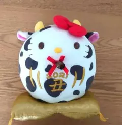 【レア！】ハローキティ マスコット 牧場限定 ぬいぐるみ 牛柄 牛 ご当地キティ 2025年最新】キティ 牛 ぬいぐるみの人気アイテム - メルカリ