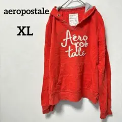 aeropostale ✨【XL】レッド Vネック フード付き パーカーのサムネイル