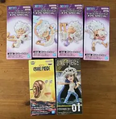 ワンピース ワーコレ　ニカ　通常　a b c d ロー　でんでん虫のサムネイル