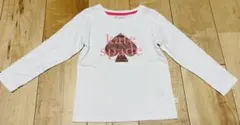 まりぃm様　美品　ケイトスペード　ホワイトロゴ長袖Tシャツ 110
