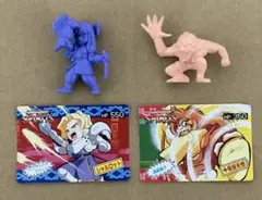 カバヤ サムライスピリッツ ナコルル ＋ 不知火幻庵 消しゴム＋シール2種セット