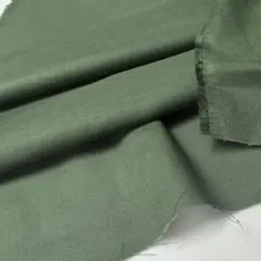 5.5M国産コットンローンダークグリーン綿100%生地布地 ハンドメイド