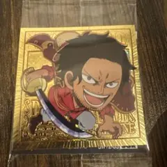 ワンピース大海賊シールウエハース　ロジャーパラレル裏クマボニー