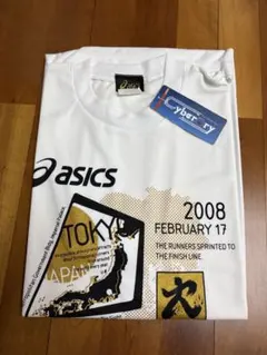 【値下げしました】第二回東京マラソン2008 Tシャツ Lサイズのサムネイル