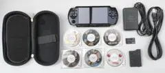 ☆ PSP 3000, バッテリーパック, 充電器, メモリカード, ゲーム6本