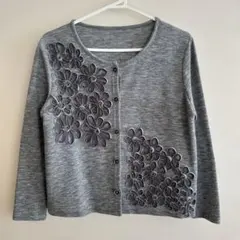 花柄カーディガン
