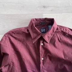 90s oldgap コットン　ストレッチ　シャツ　M vintage