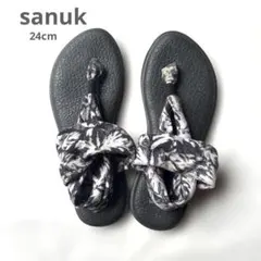24cm！sanukサヌーク サンダル ヨガマット ヨガスリングのサムネイル