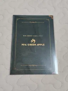 Mrs. GREEN APPLE 入場者特典 映画特典　THE ORIGIN
