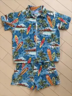 RJC／キッズ／アロハシャツ　パンツ／セットアップ／サイズ6（110～120）