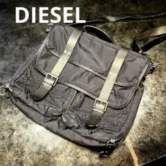 DIESEL　ディーゼル　ショルダーバッグshoulder bag　y2k　黒のサムネイル