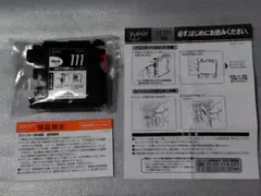 《新品未使用》インクカードリッジ ブラザー用 LC111BK互換 プレジール 黒のサムネイル