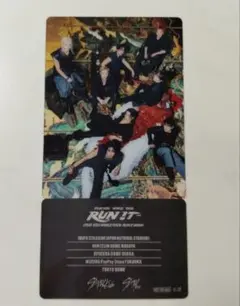 名古屋 マイル特典　アクリルチケット　Straykids スキズ　RUNIT