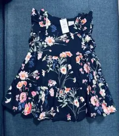 baby Gap 花柄ノースリーブワンピース 80cm