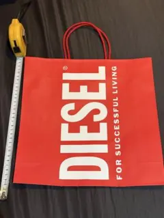 [完全未使用 美品]DIESEL紙袋 小 30×30×10cm