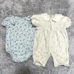 tete a tete半袖ロンパースカバーオール　テータテート