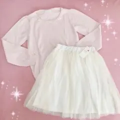 ☆LODISPOTTO＆earth☆長袖ニット＆チュールミニスカート☆