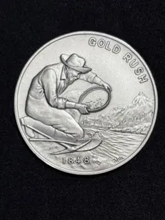 純銀】33.4g！アメリカ合衆国の偉大なる歴史。純銀メダルSv1000 刻印有